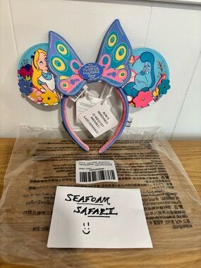 NWT Loungefly Epcot Alice in Wonderland Flower and Garden Festival 2026 Ears